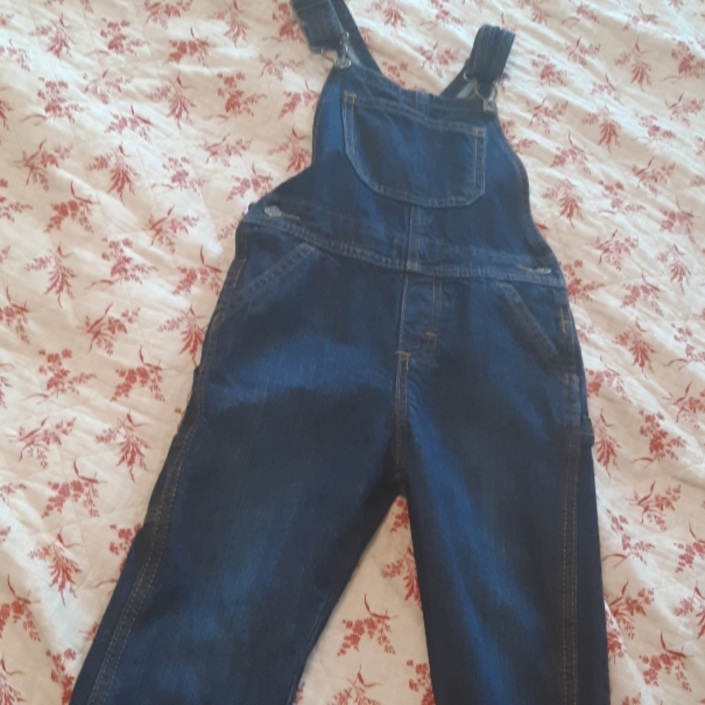 Denim overalls